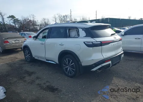 2025 Infiniti Qx60 Sensory Awd from USA, damaged, VIN 5N1AL1GS2SC333788